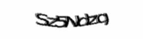 Security check image, please type the characters shown
